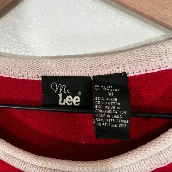 Ms. Lee Christmas Sweater